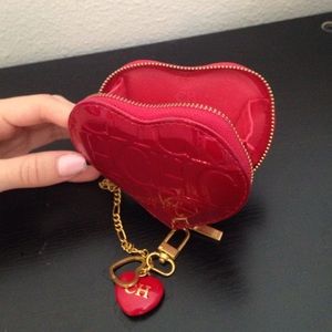 Replica Carolina Herrera Heart Shape Coin Purse