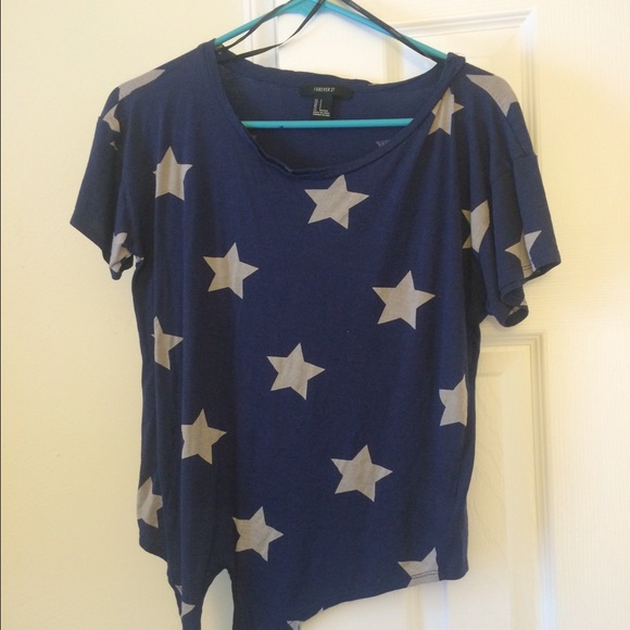 Forever 21 star tie top
