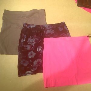 3 tube skirt BUNDLE H&M