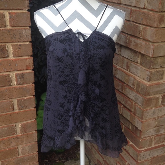 Juicy Couture Python Light Summer Top Size 4