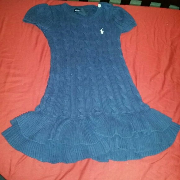 TODDLER SWEATER DRESS