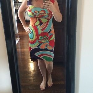 Reversible colorful dress!