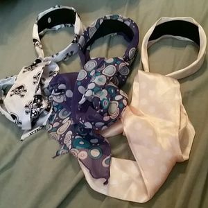 Head bands set of 3 that tie