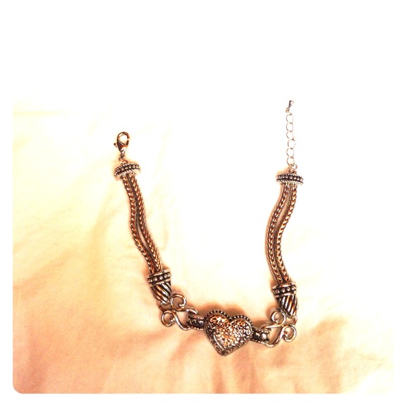 Lia Sophia heart bracelet