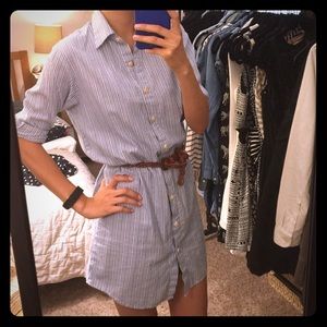 current elliott boyfriend shirt dress