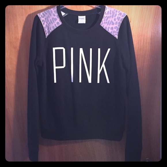 VS PINK graphic hoodie. Small