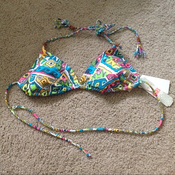 NWT colorful string bikini