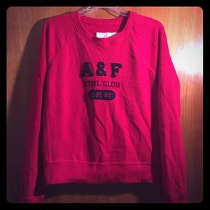 Abercrombie & Fitch graphic crew hoodie