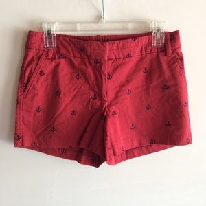 British Khaki "Anchors Away" Shorts