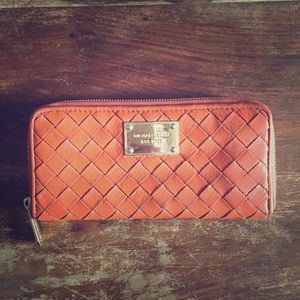 Michael Kors Basket Weave Wallet