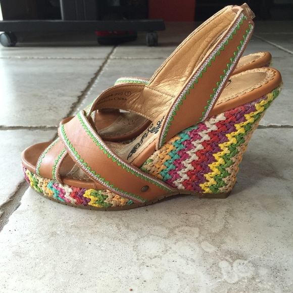 🚫SOLD🚫Naughty Monkey Wedges!