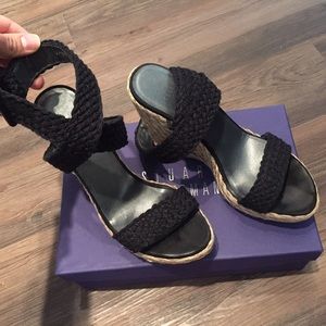 Weekend PRICE DROP! Stuart Weitzman Alex Wedges!!