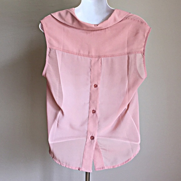 ❗️🚫SOLD❗️Blush of Lush Crop Top - Picture 3 of 3