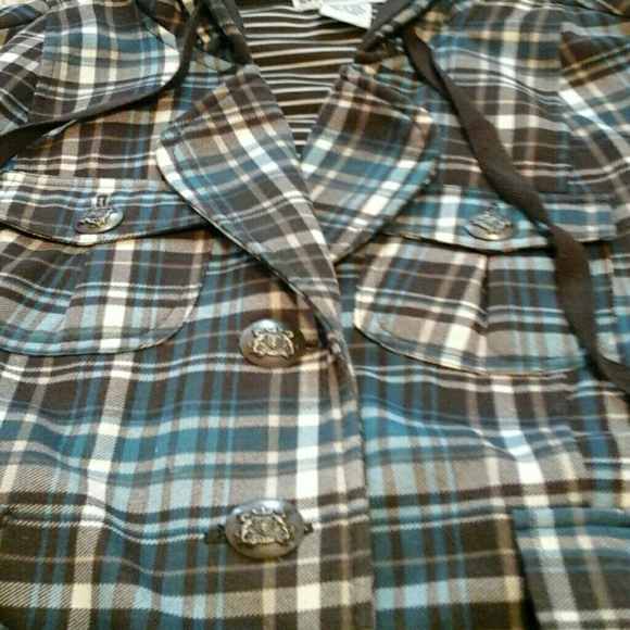 Cute plaid jacket - Picture 2 of 4