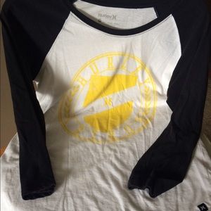 3/4 sleeve baseball tee