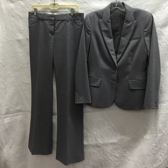 Theory grey blazer and pants