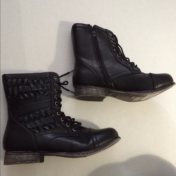 Charlotte Russe Shoes - Charlotte Russe Combat Boots