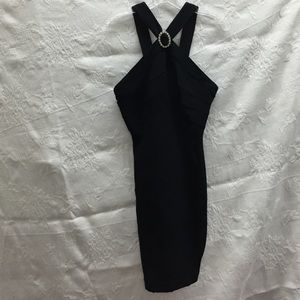 Vintage Tadashi black dress