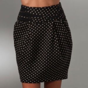 Elizabeth and James Spinning Polka Dot Skirt