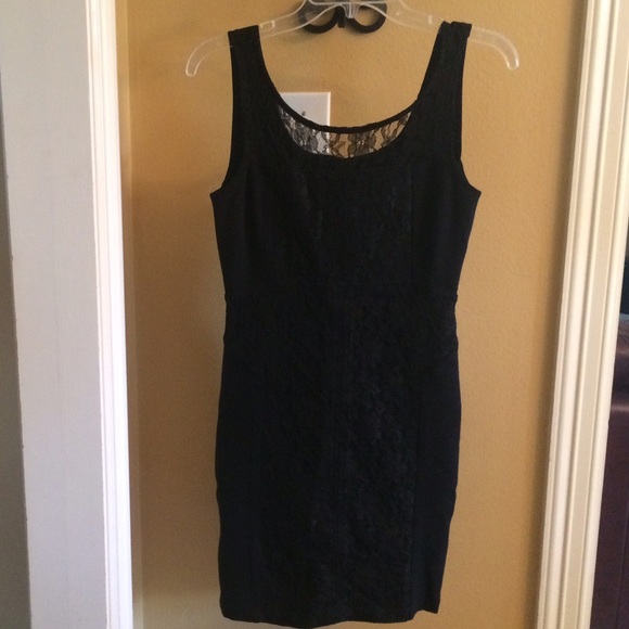 Sanctuary Black Lace Dress