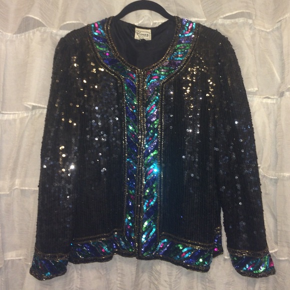 Vintage Sequin Jacket