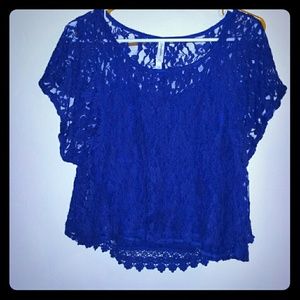 ❌SOLD❌Aeropostle Lace Top with Cami