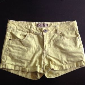 Yellow Shorts