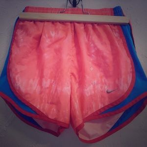 Nike Pink Tie Dye Shorts
