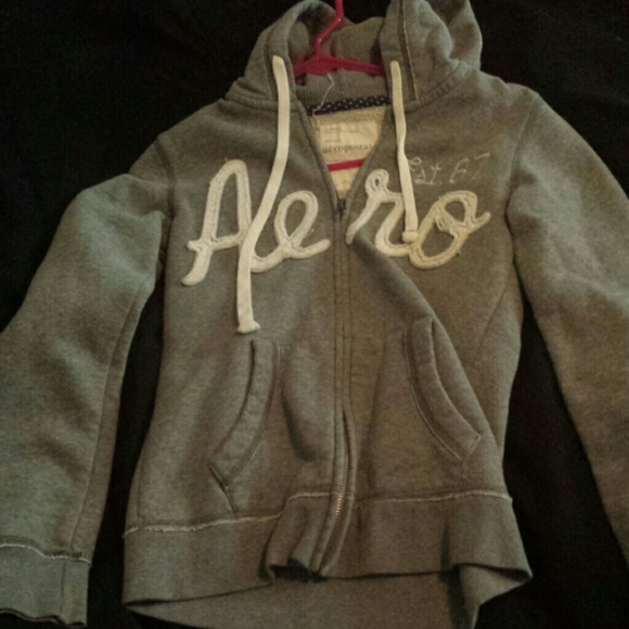 Aeropostale grey hoodie