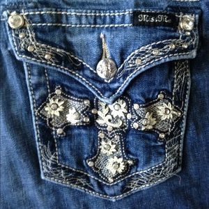 Lace Cross Miss Me's