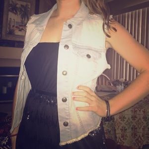 Brand new Jessica Simpson vintage  denim vest