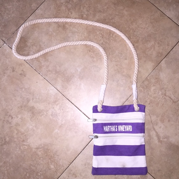 Striped Shoulder Bag - Picture 1 of 4