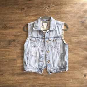 Forever 21 Denim Vest
