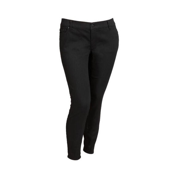 Old Navy Denim - Old navy black ankle zip jeans
