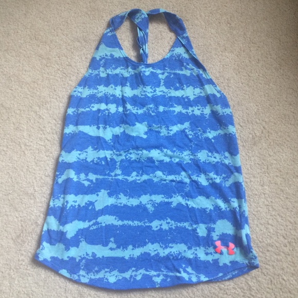Under armour twist back tank