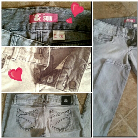 🚫Gone🛇Killer jeans! Sqin by H&M. Size 27.