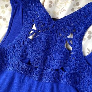 Willi Smith Tank Top with Racerback accent