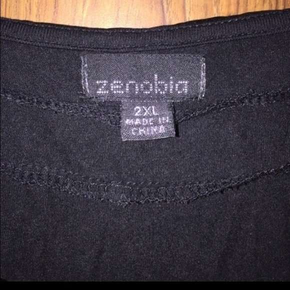 Black ruffle dress - Picture 3 of 4