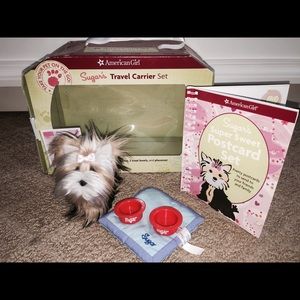 🎀American Girl Sugar Travel Set🐶