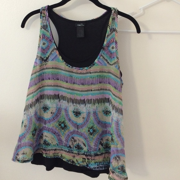 Layered tank top