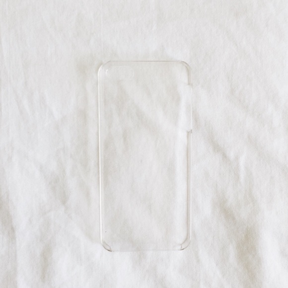 Clear iPhone 5/5s case