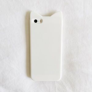 White cat ears iPhone 5/5s case
