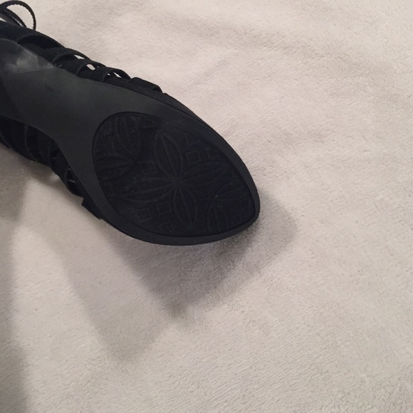 Never worn before, black booties. - Picture 3 of 3