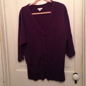 New York & Co. Plum sweater