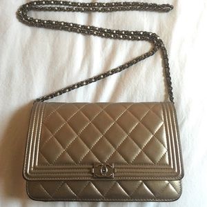 Chanel Gold WOC bag Chanel Gold WOC bag