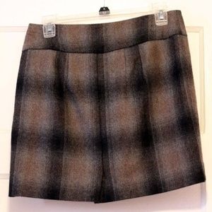The Limited plaid skirt