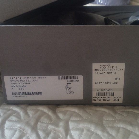 Men Alexander McQueen Sandals