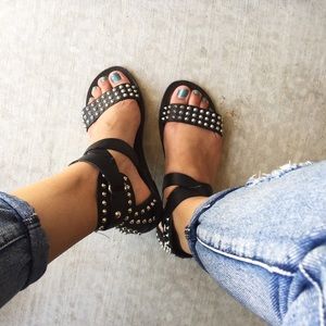 Steve Madden studded sandals