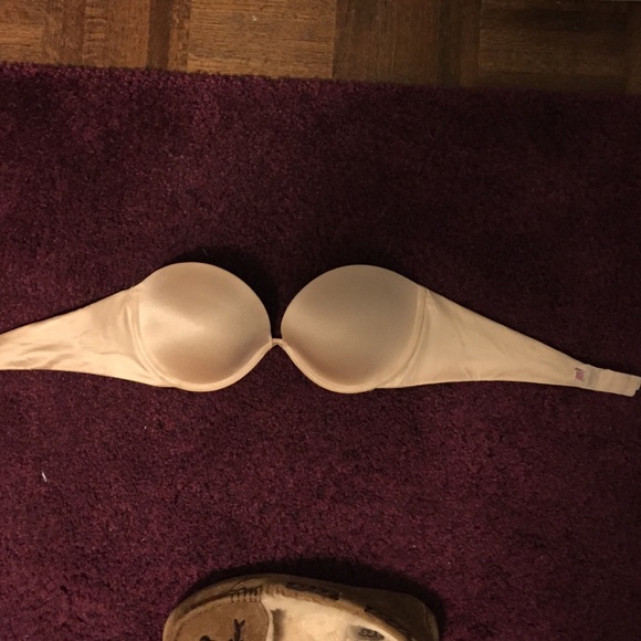 PADDED STRAPLESS BRA VS/PINK