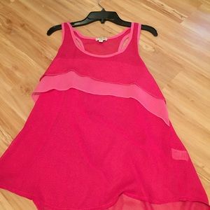 Pink tank